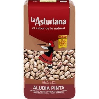Alubia pinta agarbanzada paquete 1 kg - La Asturiana