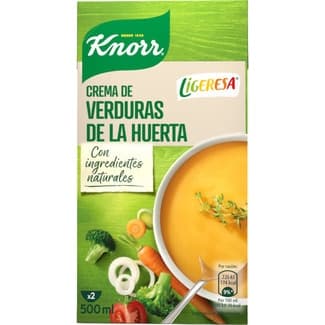 Ligeresa crema de verduras de la huerta envase 500 ml - Knorr