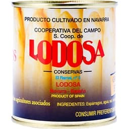 Yemas de espárragos IGP de Navarra medias lata 135 g neto escurrido - Lodosa