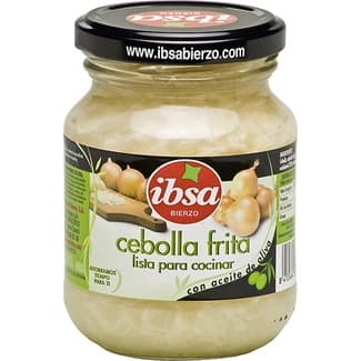 Cebolla frita con aceite de oliva frasco 225 g - Ibsa