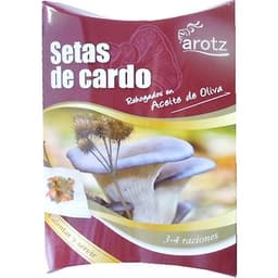 Setas de cardo rehogados en aceite de oliva calentar y servir estuche 200 g - Arotz