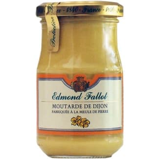 Mostaza de Dijon frasco 210 g - Edmond Fallot