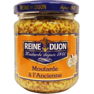 Mostaza en grano frasco 190 g - Reine Dijon