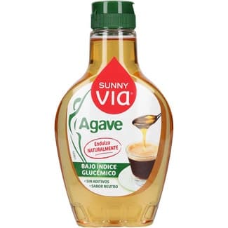 Sirope de agave bajo índice glucémico sabor neutro bote 350 g - Sunny Via