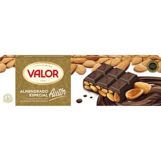 Chocolate almendrado especial autor sin gluten tableta 500 g - Valor