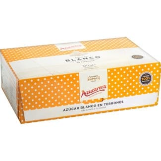 Azúcar blanco en terrones caja 1 kg (168 terrones de 5,9 g) - Azucarera