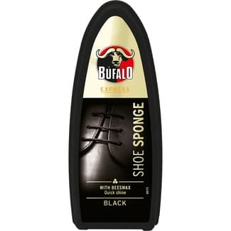 Express esponja autobrillante para calzado negro - Bufalo