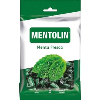 Caramelos de menta fresca sabor suave bolsa 200 g - Mentolin