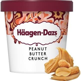 Peanut butter crunch helado de mantequilla de cacahuete tarrina 460 ml - Haagen-dazs