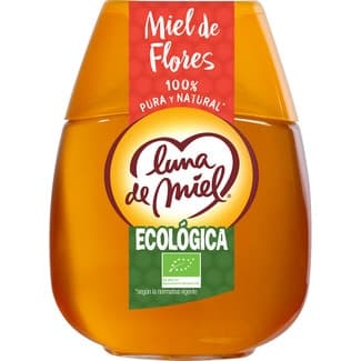Miel de flores ecológica dosificador 250 g antigoteo - Luna De Miel