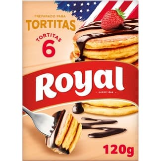 Preparado para tortitas 6 unidades caja 120 g - Royal