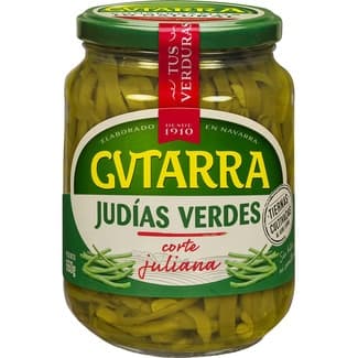 Judías verdes corte juliana frasco 350 g neto escurrido - Gvtarra