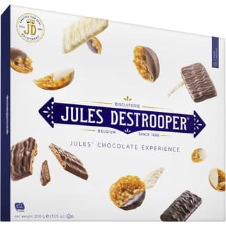 Galletas surtido chocolate estuche 200 g - Jules Destrooper