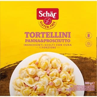 Bontà d'Italia tortellini con jamón y nata sin gluten caja 300 g - Schar