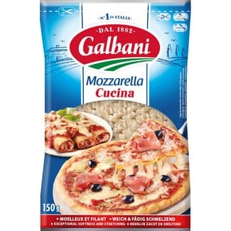 Mozzarella italiana rallada especial para pizza bolsa 150 g - Galbani