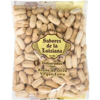 Reventaditos picos de pan con aceite de oliva virgen extra bolsa 280 g - Sabores De La Luisiana