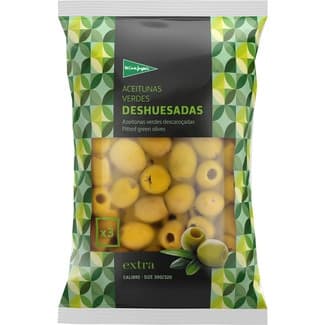 Aceitunas verdes manzanilla deshuesadas envase 210 g neto escurrido - El Corte Ingles