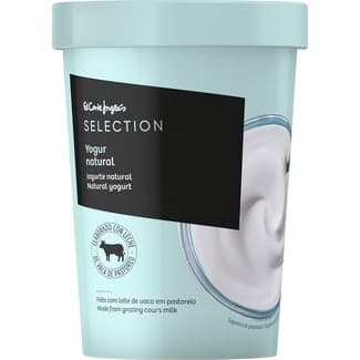 Yogur natural elaborado con leche de vaca de pastoreo envase 500 g - El Corte Ingles Selection