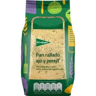 Pan rallado con ajo y perejil bolsa 500 g - El Corte Ingles