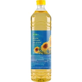 Aceite refinado de girasol botella 1 l - El Corte Ingles