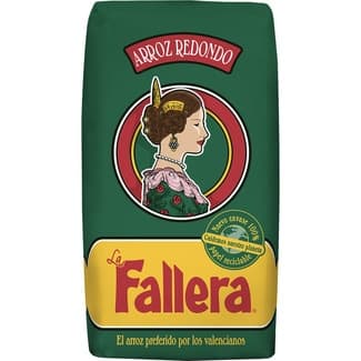 Arroz redondo paquete 1 kg - La Fallera