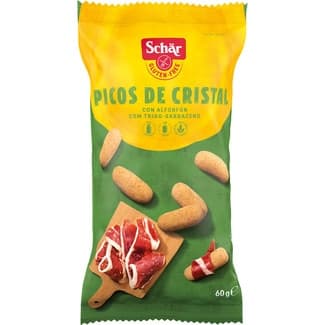 Picos de cristal con trigo sarraceno sin gluten y sin lactosa bolsa 60 g - Schar