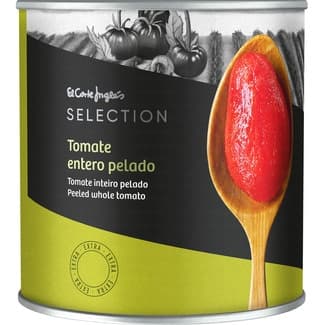 Tomate entero pelado calidad extra lata 480 g neto escurrido - El Corte Ingles Selection