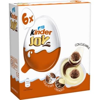 Huevos con sorpresa pack 6 unidades 20 g - Kinder Joy