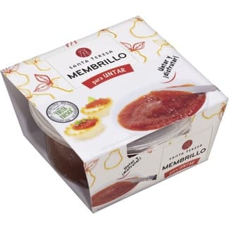 Membrillo sin aditivos para untar sin gluten envase 175 g - Santa Teresa