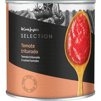 Tomate natural triturado calidad extra lata 800 g neto escurrido - El Corte Ingles Selection