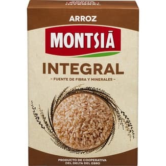 Arroz integral fuente de fibra y minerales caja 1 kg - Montsia