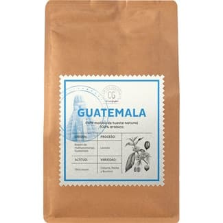 Café molido de tueste natural 100% Arábica origen Guatemala paquete 250 g - Club Del Gourmet