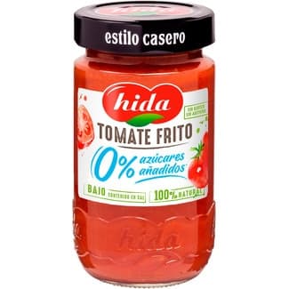 Tomate frito 0% azúcares añadidos sin gluten tarro 350 g - Hida