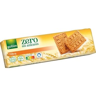 Galletas de fibra sin azúcares paquete 170 g - Gullon Zero
