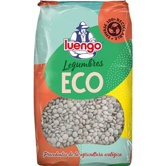 Lenteja ecológica paquete 500 g - Luengo