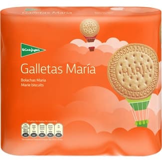 Galletas María 4 paquetes x 200 g envase 800 g - El Corte Ingles