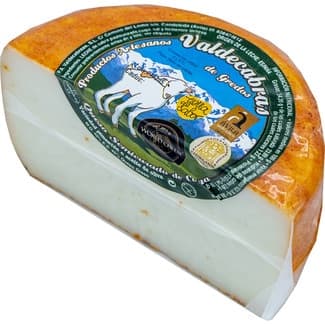 Queso de cabra semicurado con pimentón elaborado con leche pasteurizada peso aproximado pieza 350 g - Valdecabras