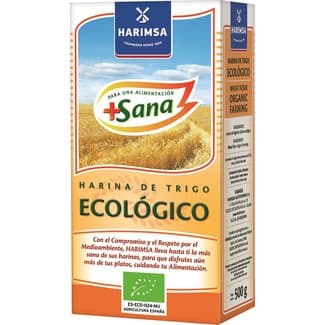 Harina de trigo ecológica paquete 500 g - Harimsa