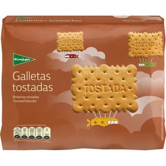Galletas tostadas 4 paquetes x 200 g envase 800 g - El Corte Ingles