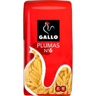Macarrones plumas N.6 paquete 450 g - Gallo