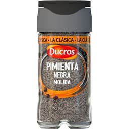 Pimienta negra molida frasco 40 g - Ducros