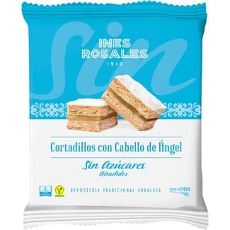 Cortadillos de cabello de ángel sin azúcares añadidos envase 216 g - Ines Rosales
