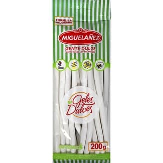 Regaliz relleno de nata y fresa sin leche bolsa 200 g - Miguelañez