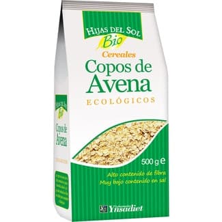 Bio copos de avena ecológicos envase 500 g - Hijas Del Sol