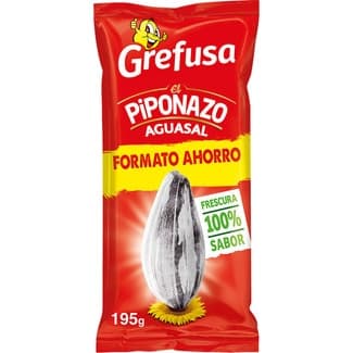 Pipas aguasal marina bolsa 195 g - Grefusa El Piponazo