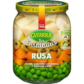 Tus Ensaladas ensalada rusa frasco 345 g neto escurrido - Gvtarra
