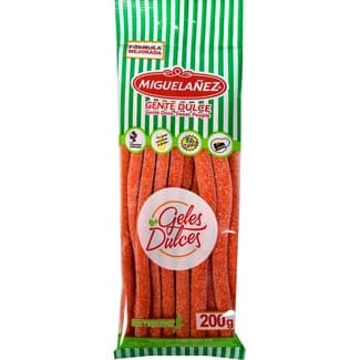 Geles dulces rellenos bolsa 200 g - Miguelañez