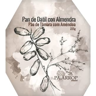 Pan de dátil con almendra envase 225 g - Paiarrop