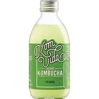 Organic kombucha con té verde ecológica botella 750 ml - Komvida
