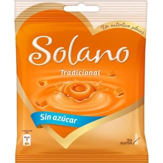 Tradicional caramelos sin azúcar y sin gluten bolsa 99 g - Solano
